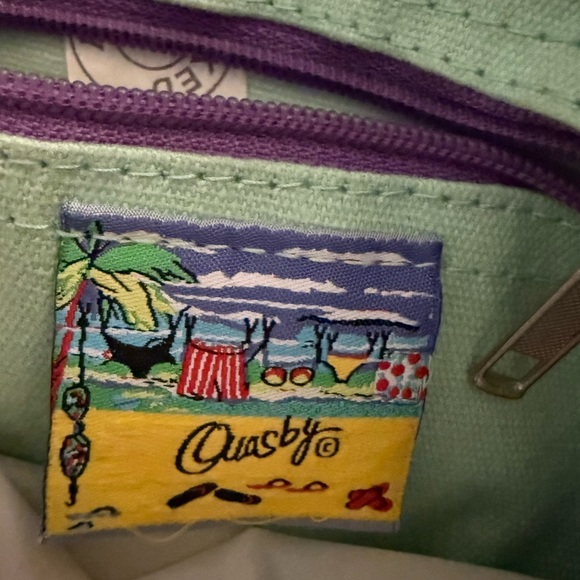 Surviving Stress Anne Ormsby Beach Tote or Purse Colorful Cocktail-Themed - Picture 10 of 14